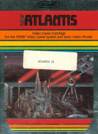 Atlantis II Atari 2600 US box art